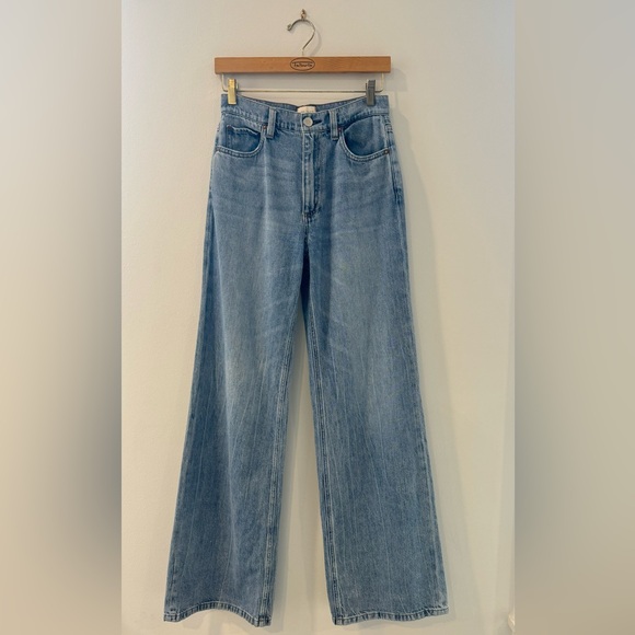 Alice + Olivia Weezy Wide Leg High Rise Jeans - Picture 4 of 12